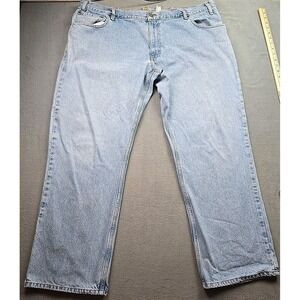 Eddie Bauer Edition Denim Jeans W44xL34 Relaxed Fit Basic Heavy Light Wash
